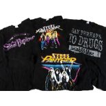 Steel Panther 'T' Shirts, twelve Steel Panther 'T' shirts including Death to All but Metal tour