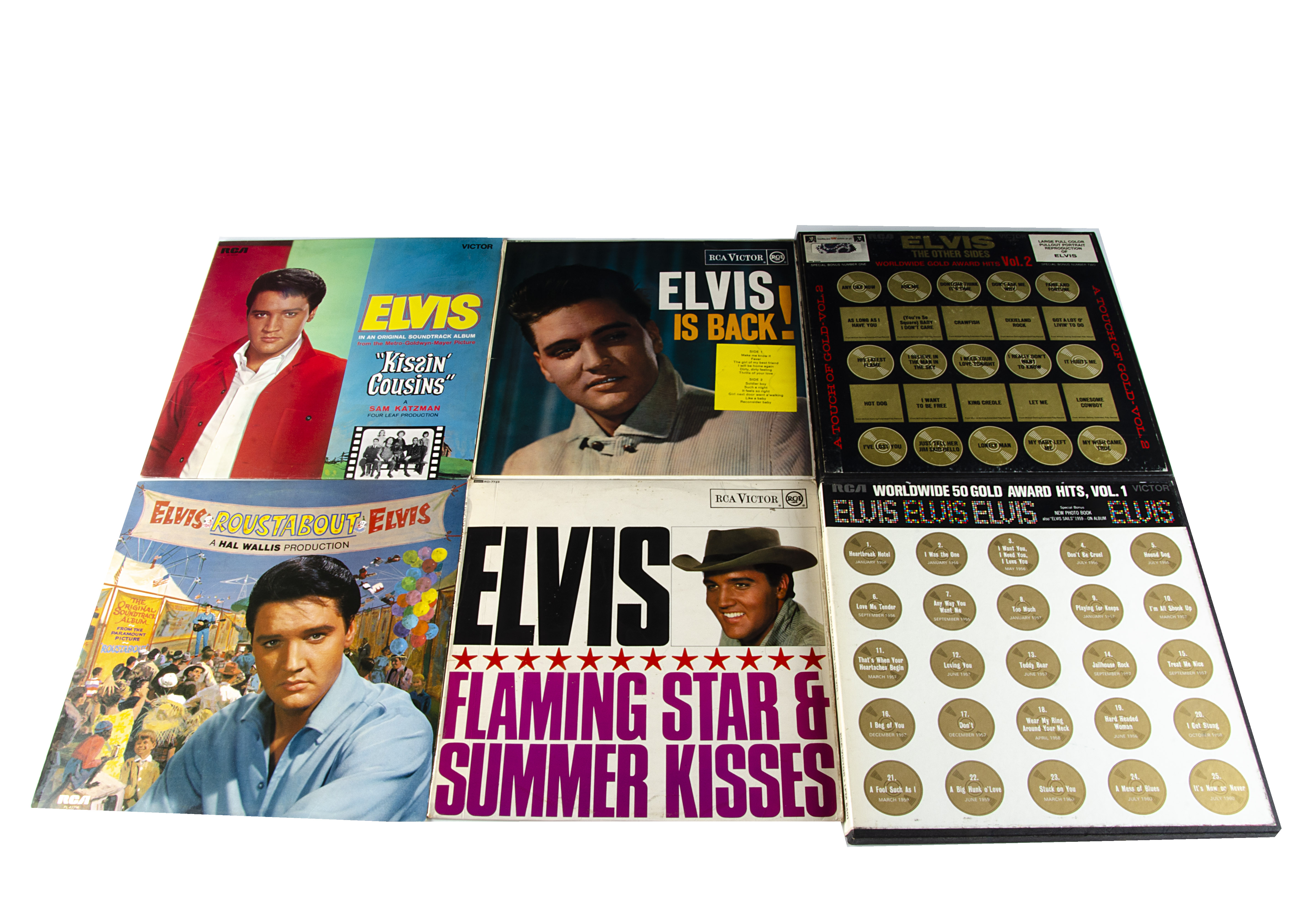 Elvis Presley LPs / Box Sets, approximately forty-five albums and two Box Sets including Worldwide