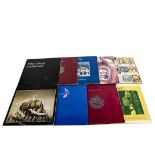 King Crimson LPs, nine albums comprising Earthbound, Discipline (2 copies), Beat, Lizard (