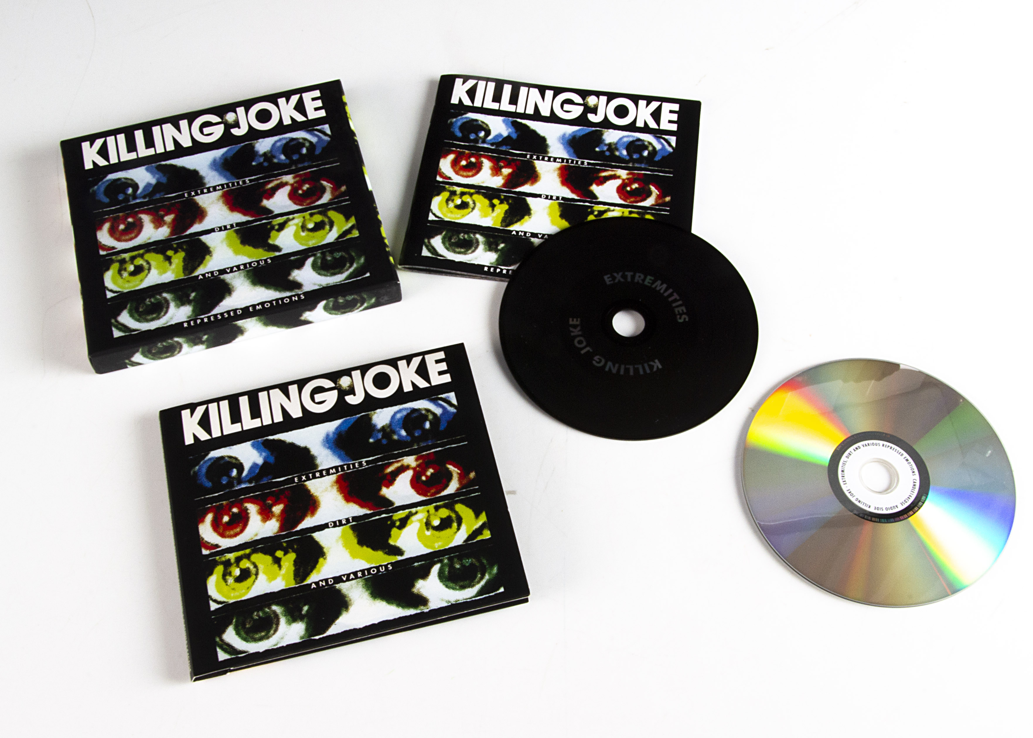 Killing Joke CD Box Set, Extremities - 2 Disc Box set including Audio Disc and Audio / DVD Hybrid