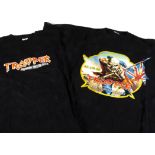 Iron Maiden 'T' Shirts, four Iron maiden 'T' shirts - Chicago Mutants Rule Dec 21 Sold Out on