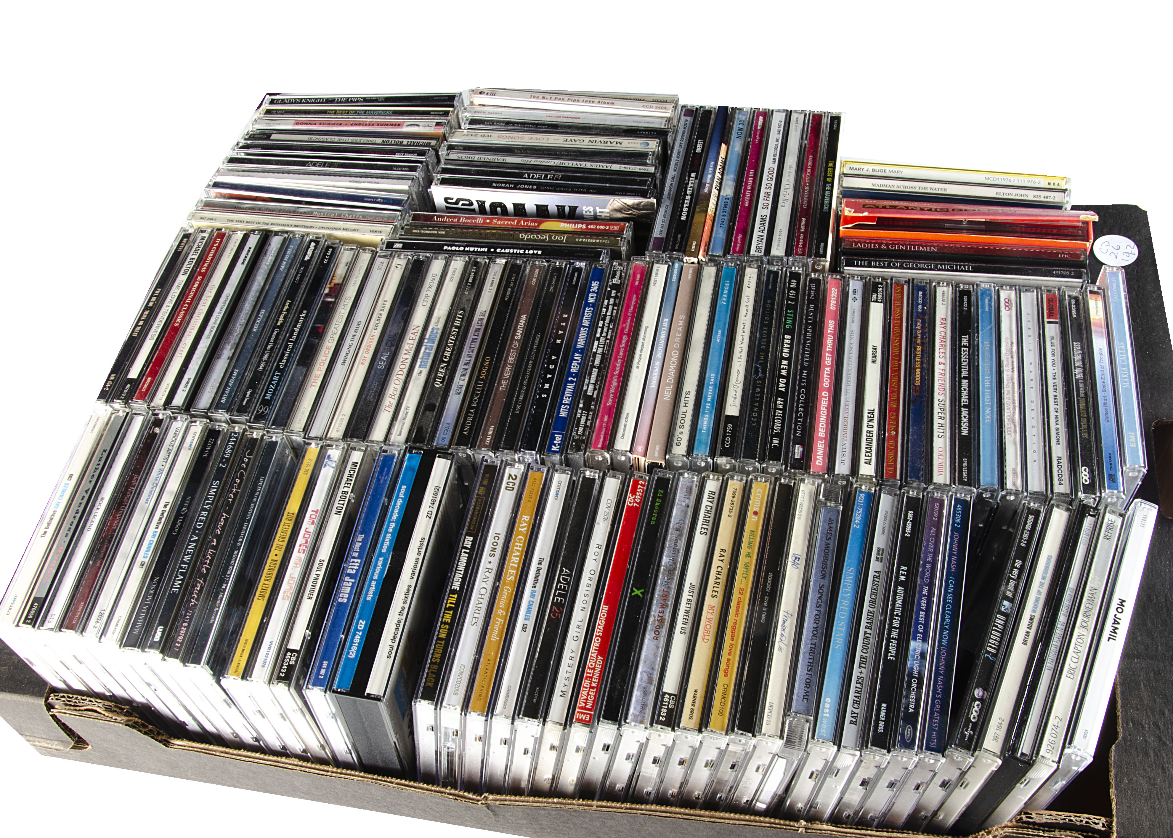 CDs, approximately three hundred CDs of various genres with artists including Stevie Wonder, Eva - Image 2 of 2