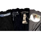 Iron Maiden and Other 'T' Shirts, sixteen shirts including five Iron Maiden convention shirts,