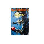 Iron Maiden Fear of the Dark Poster, giant promotional poster for Fear of the Dark - rolled and