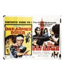 Kung-Fu / Martial Arts UK Quad Posters, three Kung-Fu Martial Arts UK Quad cinema posters, all