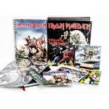 Iron Maiden Stationery, various items of Iron Maiden Stationery comprising Number of the Beast Lever