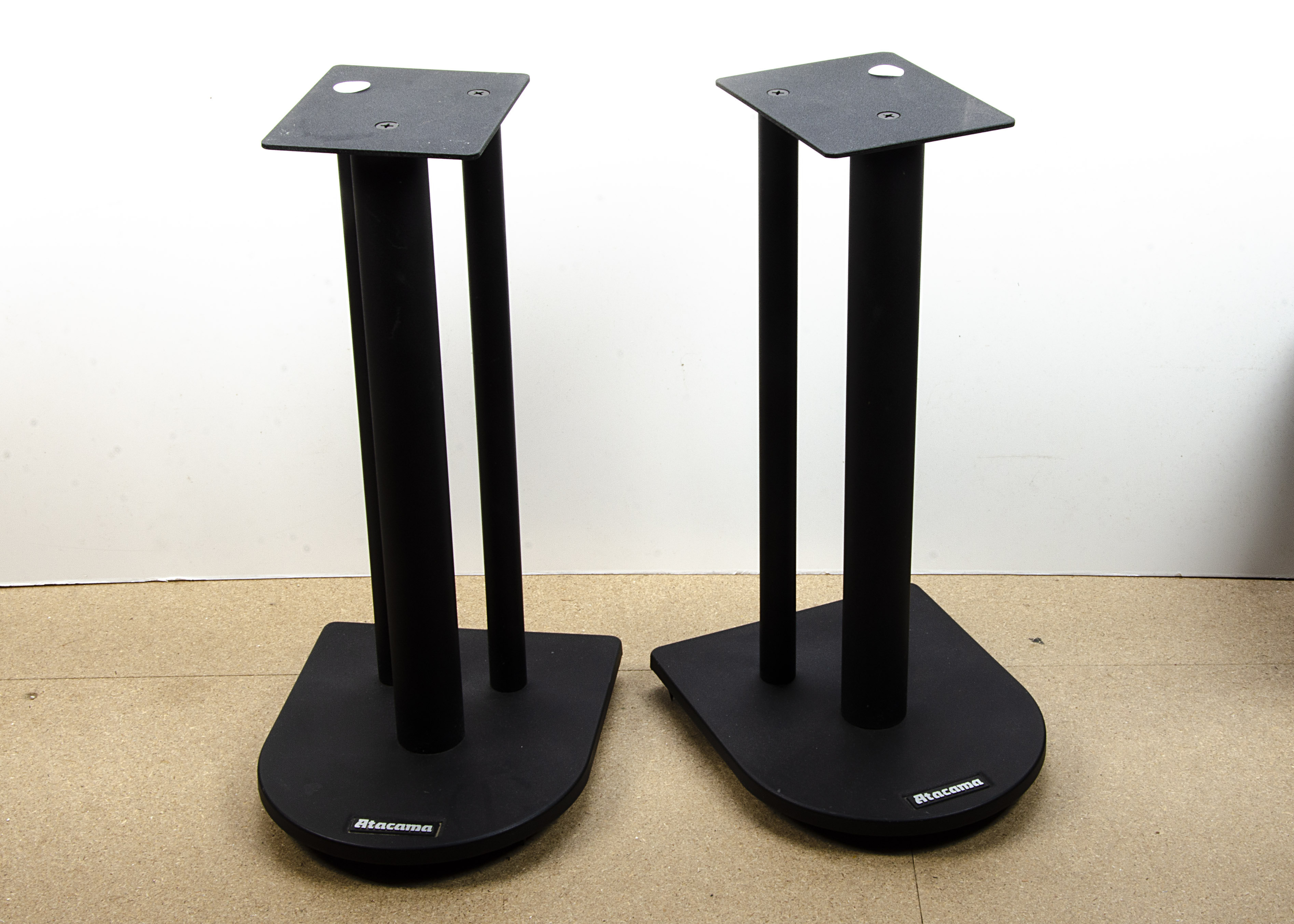Speaker Stands, a pair of Atacama Speaker Stands 50cm high, very good condition