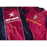The Final Frontier Sport Style Shirts, two Iron maiden 'The Final Frontier' sport style shirts,