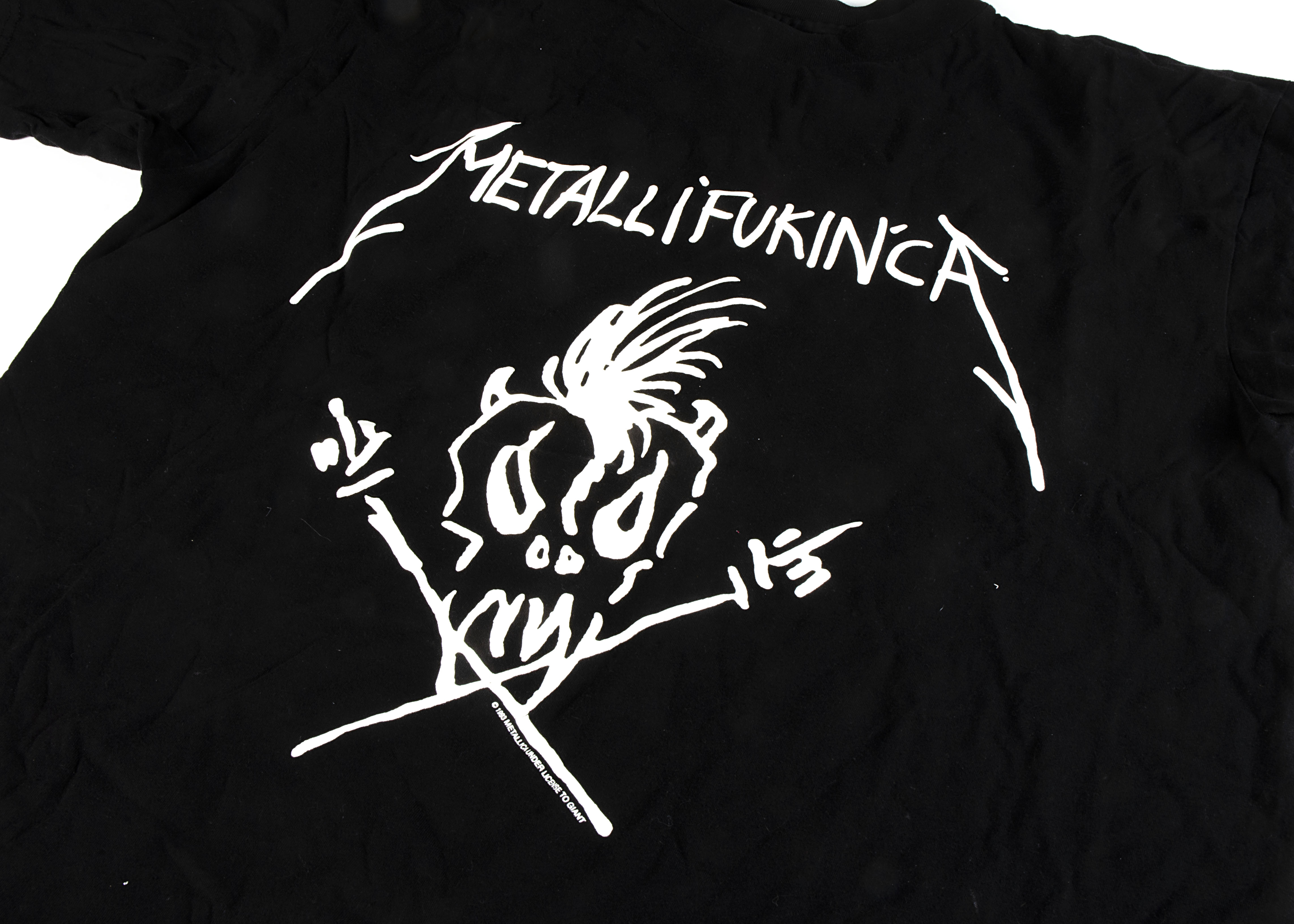 Metallica 'T' Shirt, Metallica 'T' Shirt - Metalli'fukin'ca on front and Been there, Done it, on