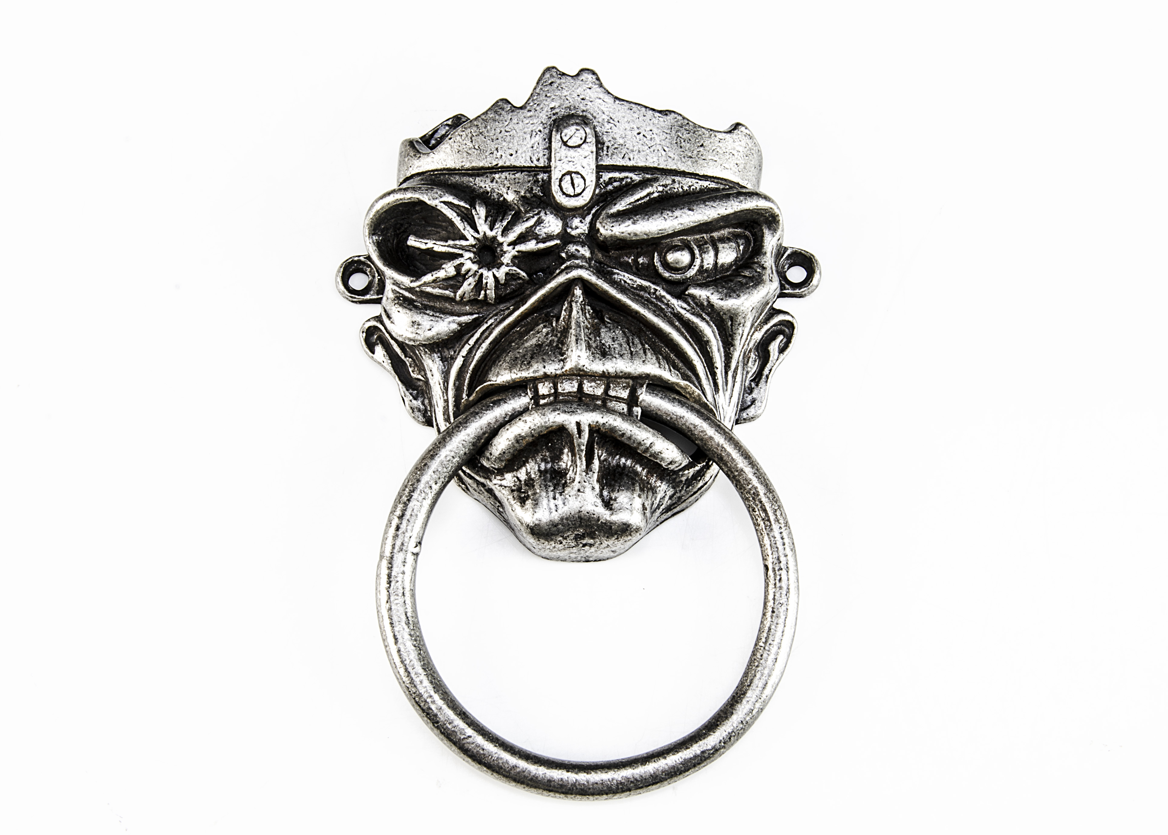 Iron Maiden Door Knocker, Book of Souls Pewter Door Knocker - Excellent condition