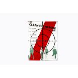 The Clash Tour Poster, 'Clash On Parole' UK tour poster for their short 15-date tour June-July 1978;