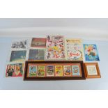 A collection of Walt Disney and Stephen Spielberg and other film memorabilia, including original and