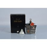 Royal London Musical Mercedes Benz Grill Liquor Decanter, with box