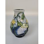 Moorcroft "Rough Hawks Beard" vase, designed by Rachel Bishop. 14cm tall