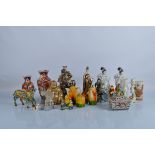 A good mixed lot of assorted ceramics, including A Franklin Mint Erte limited edition figure "Isis",