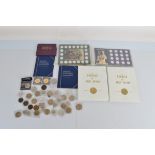 A quantity of mostly British coins, tokens and sets, including 1970 Royal Mint set, Pennies of Great