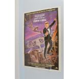 Two James Bond US One Sheets, single sided advance "Coming This Summer": "A View To A Kill" James