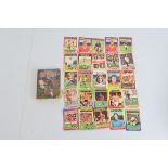 A good quantity of assorted football trading cards, Topps examples from the 1970s including Topps