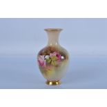 A Royal Worcester baluster vase, shape no 290 signed R Austin, 20cm high