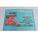 A UK Quad film poster, "Revenge Of The Pink Panther", starring Peter Sellers. 75.5cm x 101cm.