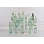 A collection of West Midlands codd bottles, by various makers and sizes. Including eight large