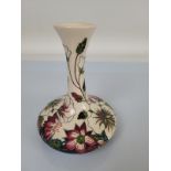 Moorcroft vase "Bramble Revisited", designed by Alicia Amison. 16cm tall. Together with a