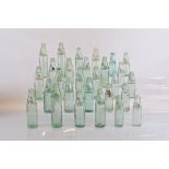 A collection of Wolverhampton, Tipton and Dudley codd bottles, by various makers and sizes.