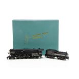 Glacier Park Models brass American HO Gauge Steam Locomotive by Boo-Rim Precision Models Korea, a