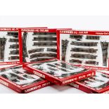 Fleischmann HO Gauge Profi-Track Sets, six boxed sets 6190 Stations Set B (3),6191 Rangier Set C (2)