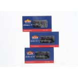 Bachmann 00 Gauge BR black Midland Class 1F 0-6-0 Tank Locomotives, 31-434 41803, 31-435 41726 and