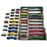 Hornby (Margate) and Tri-ang OO Gauge Tank Wagons, an unboxed collection of various tank wagons by