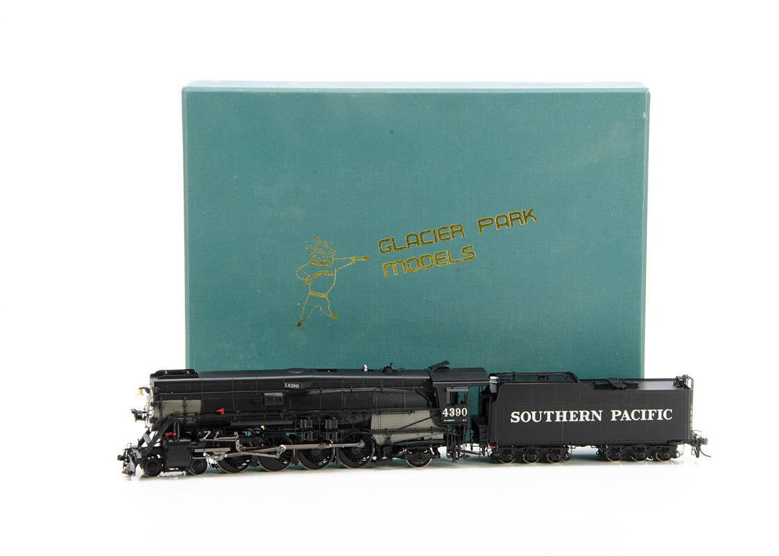 Glacier Park Models brass American HO Gauge Steam Locomotive by Boo-Rim Precision Models Korea, a