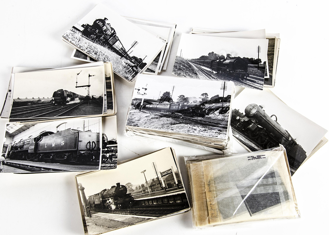 Steam Era Photographs, a collection of postcard sized black and white images mainly GWR, LMS and