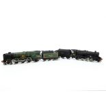 Slightly-modified Hornby-Dublo 00 Gauge 2-rail BR Locomotives and Tenders, both in essentially