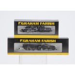 Bachmann Graham Farish N Gauge BR black Locomotives and Tenders, 372-626 Ivatt Class 2MT 46440 and