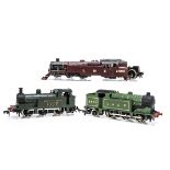 Repainted/modified Hornby-Dublo 00 Gauge 2-rail Tank Locomotives, an N2 0-6-2T now in LNER lined