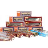 OO Gauge Goods Wagons, a boxed collection includes Lima 9038 twin flat bolster wagons with loads (