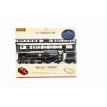 Hornby 00 Gauge R1038 The Orient Express Box Set, comprising BR green 4-6-2 Merchant Navy Class