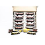 Hornby (Margate) Coal Hopper Wagons and Cement Wagons, an unboxed group includes twelve coal hoppers