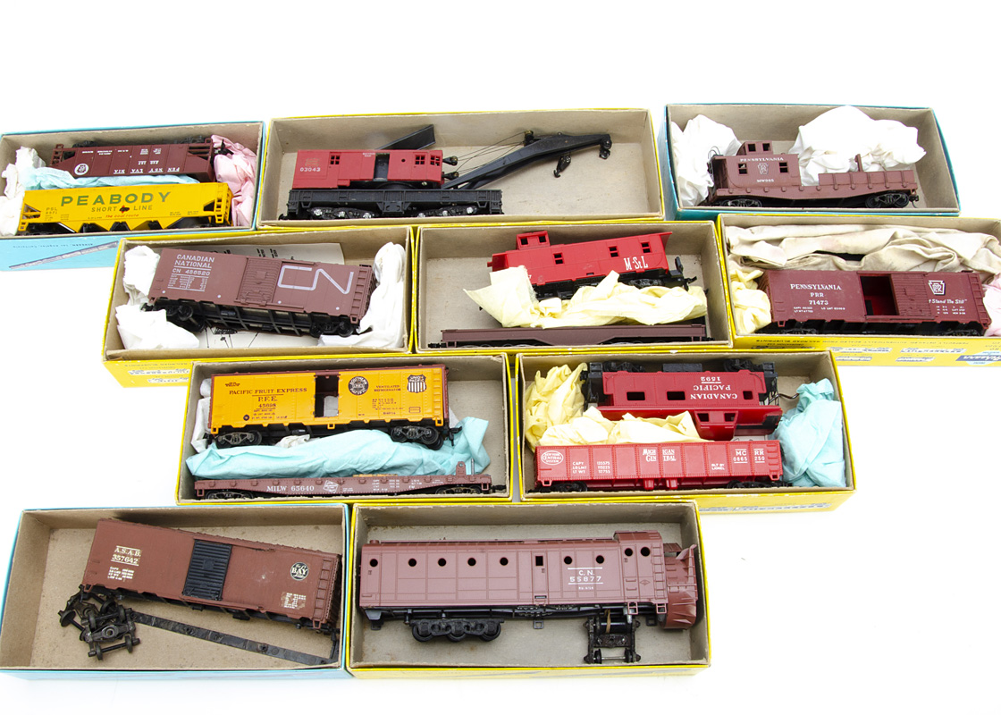 American HO Gauge Goods Wagons, various examples includes kit made examples in boxes Athearn (10), - Image 2 of 3