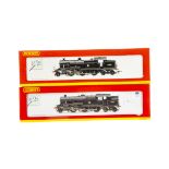 Hornby 00 Gauge BR Class 4P 2-6-4 tank Locomotives, R2731 Stanier 45257 and R2233 Fowler 42355, both