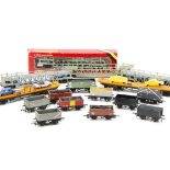 Hornby (Margate) and Tri-ang Goods Wagons, an unboxed collection by Hornby, Tri-ang and similar