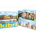 Kibri HO Gauge Layout Model Building Sets, a boxed group of unmade kits comprising B8382 buildings