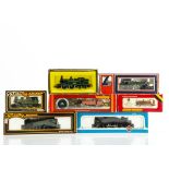 OO Gauge Steam Tank Locomotives, a boxed group comprises, Hornby (Margate) R353 LBSC 0-6-0 100 in