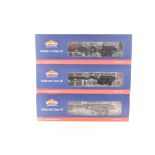 Bachmann 00 Gauge BR black Class 4F Locomotives and Tenders, 31-882 43924, 31-881 43875 and 31-884