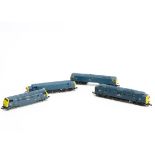 BR N Gauge Diesel Locomotives, four unboxed examples Lima The Fife & Forfar Yeomanry 9006 Deltic,
