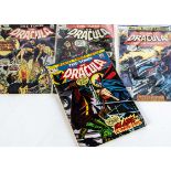 Marvel 1970s The Tomb of Dracula, four issues No 10, 1973 first appearance of Blade (price altered