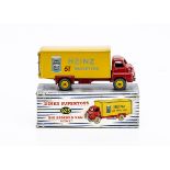 A Dinky Supertoys 923 Big Bedford 'Heinz' Van, red cab and chassis, yellow back and grooved hubs, '