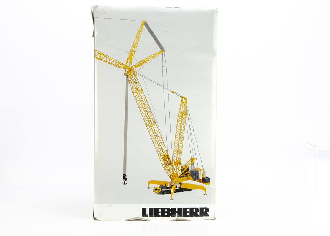 A Conrad 1:50 Liebherr LG 1750 Maxikraft Lattice Boom Mobile Crane, No.2743/0, in original boxes