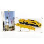 A NZG 1:50 Liebherr LTM 11200-9.1 Mobile Crane, No.732 with Lattic Jib Extension Set No.7323, in